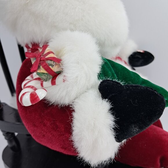 Christmas Dan Dee Rocking Chair Santa Sings Santa Claus is Coming to Town VIDEO - Picture 15 of 17